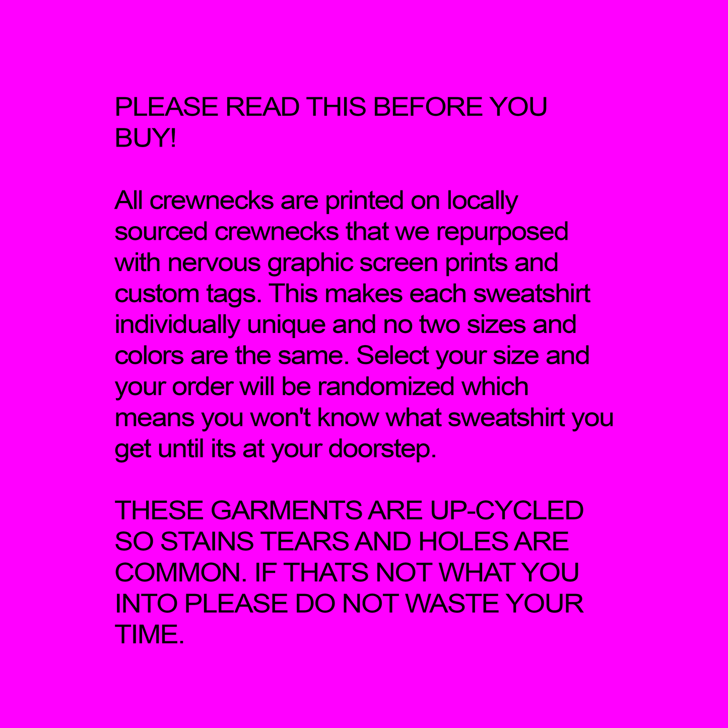 Nervous Mystery Star Long-sleeves