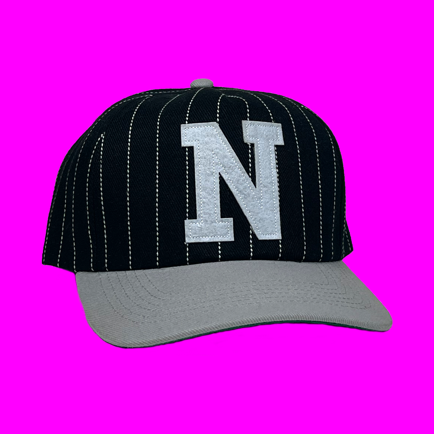 Nervous Pin Stripe Snapback
