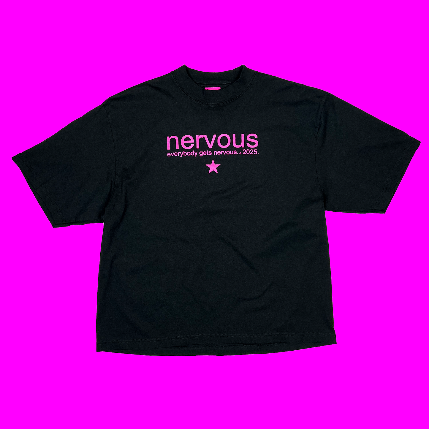 Nervous Text Tee