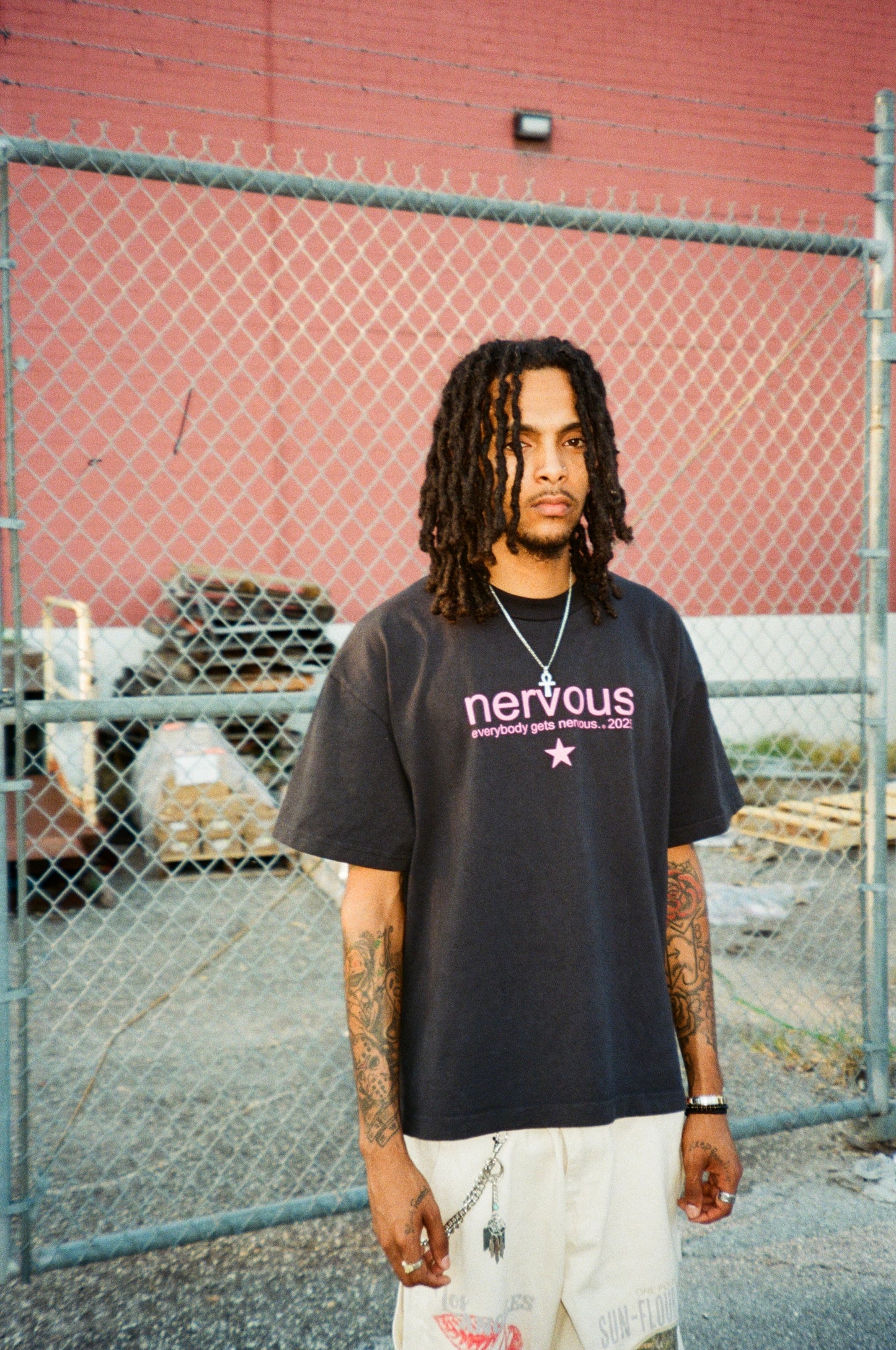 Nervous Text Tee