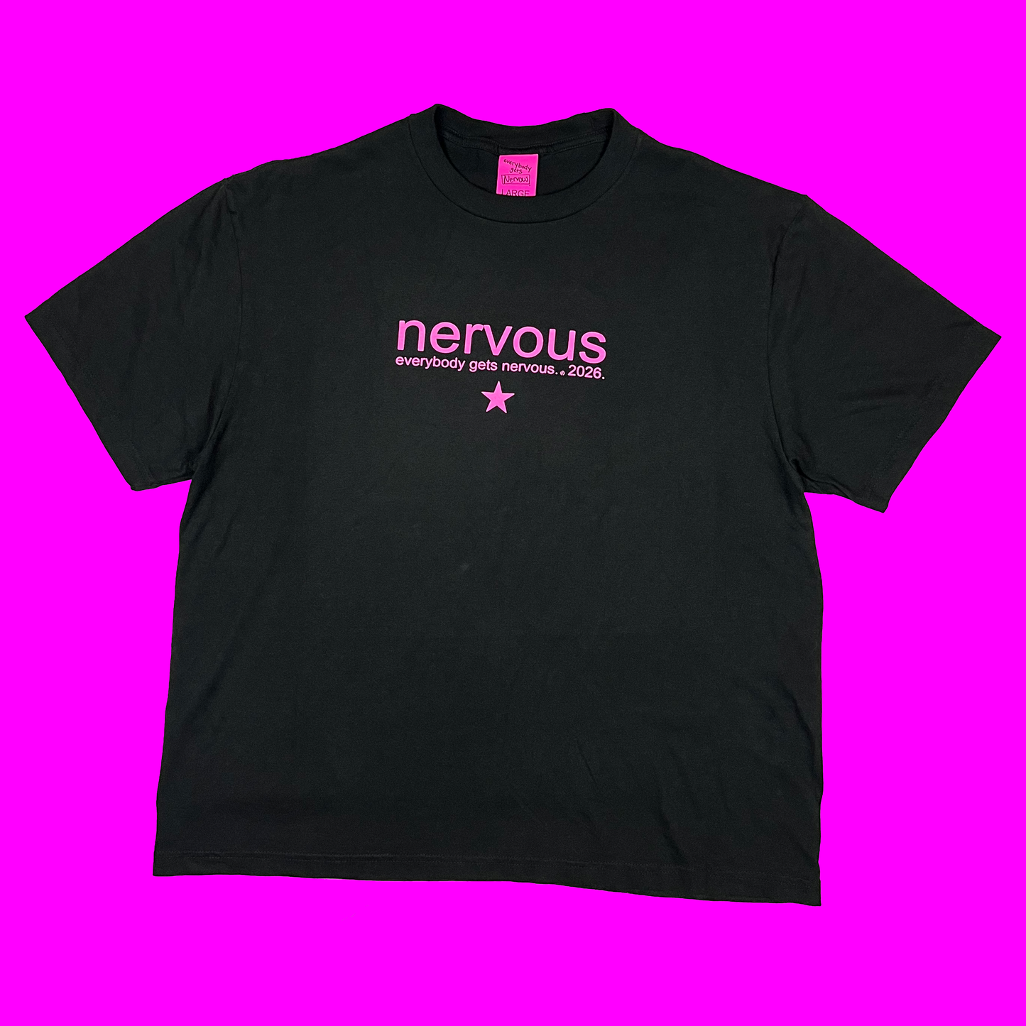 Nervous Text Tee