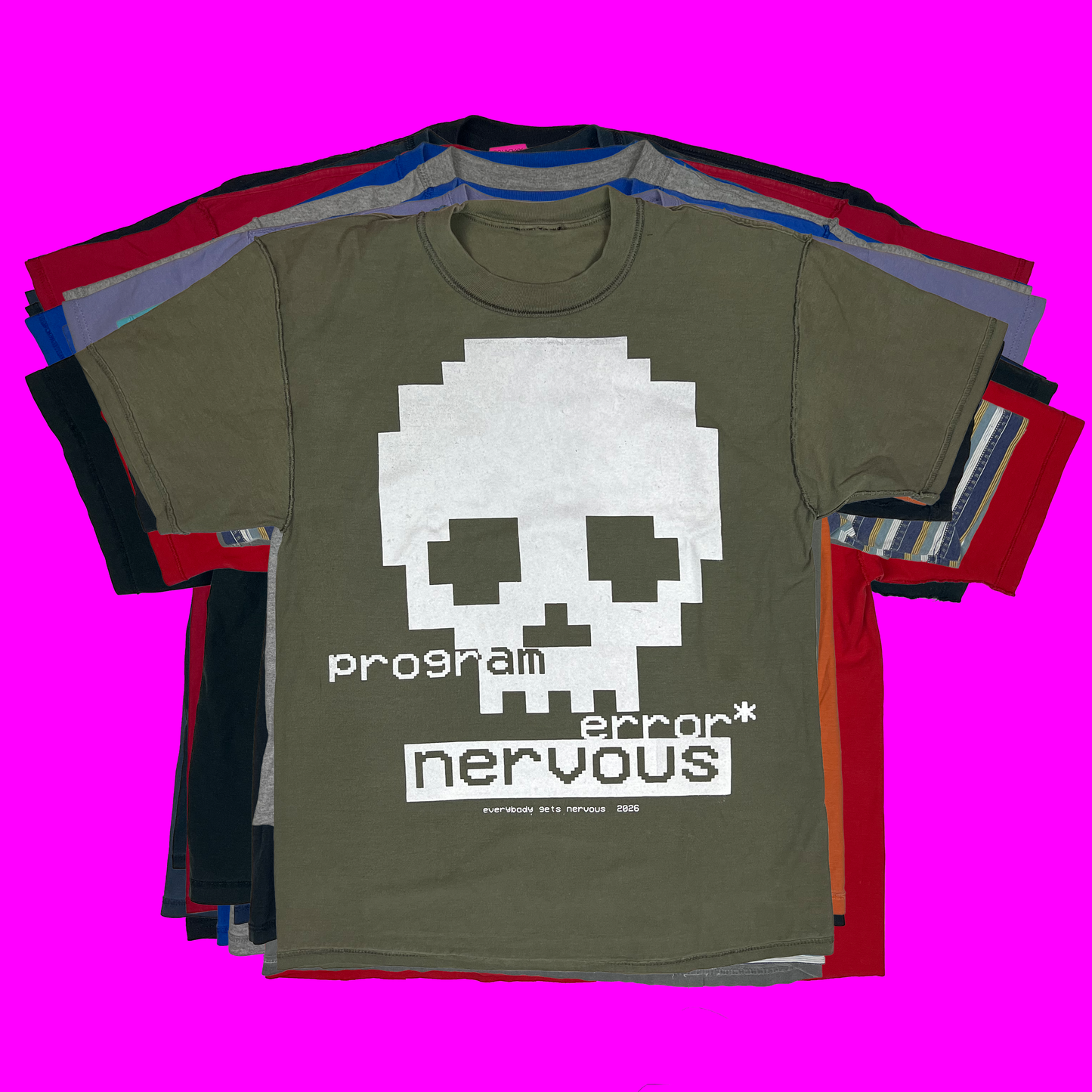 Digi Skull Tee