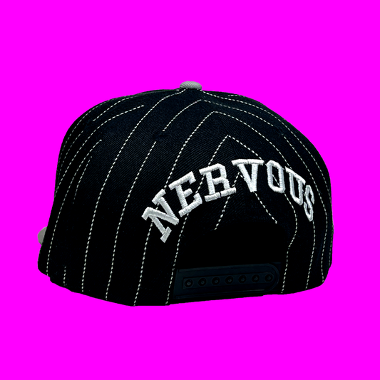 Nervous Pin Stripe Snapback